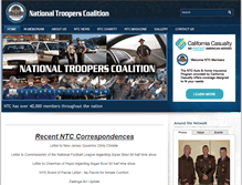 Tablet Screenshot of ntctroopers.com